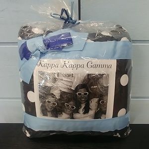 Buy 1 Get 2 Free! Kappa Kappa Gamma 10 x 10 Double Ribbon Pillow